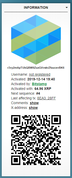 Bitstamp wallet