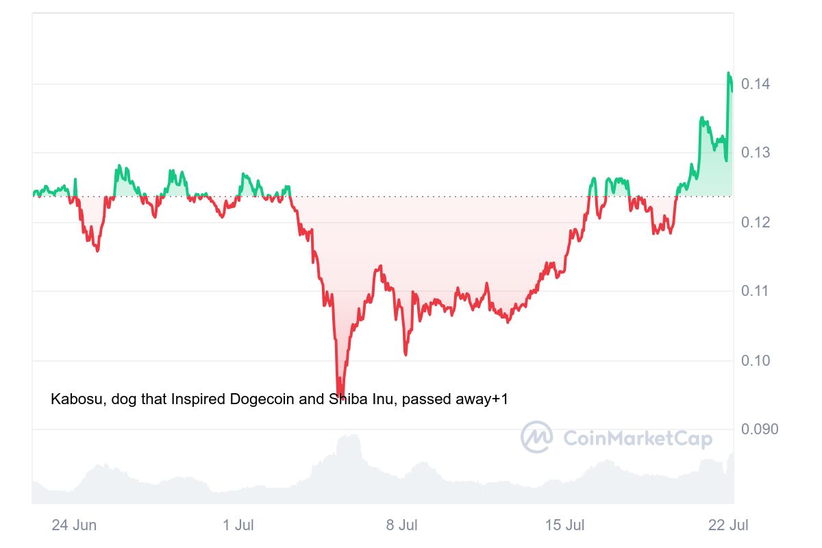 Dogecoin (DOGE) en hausse ? Tout ce que vous devez savoir cette semaine