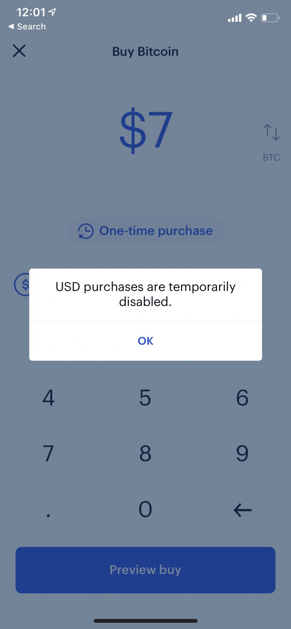 is coinbase in trouble financially