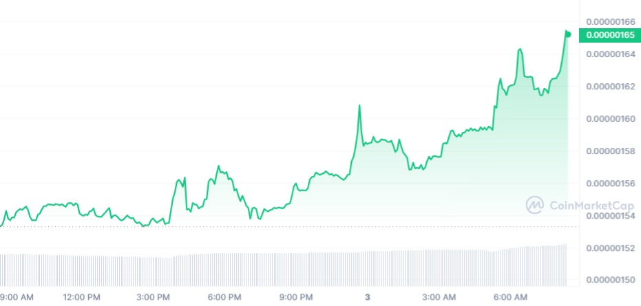 PEPE 1D Chart