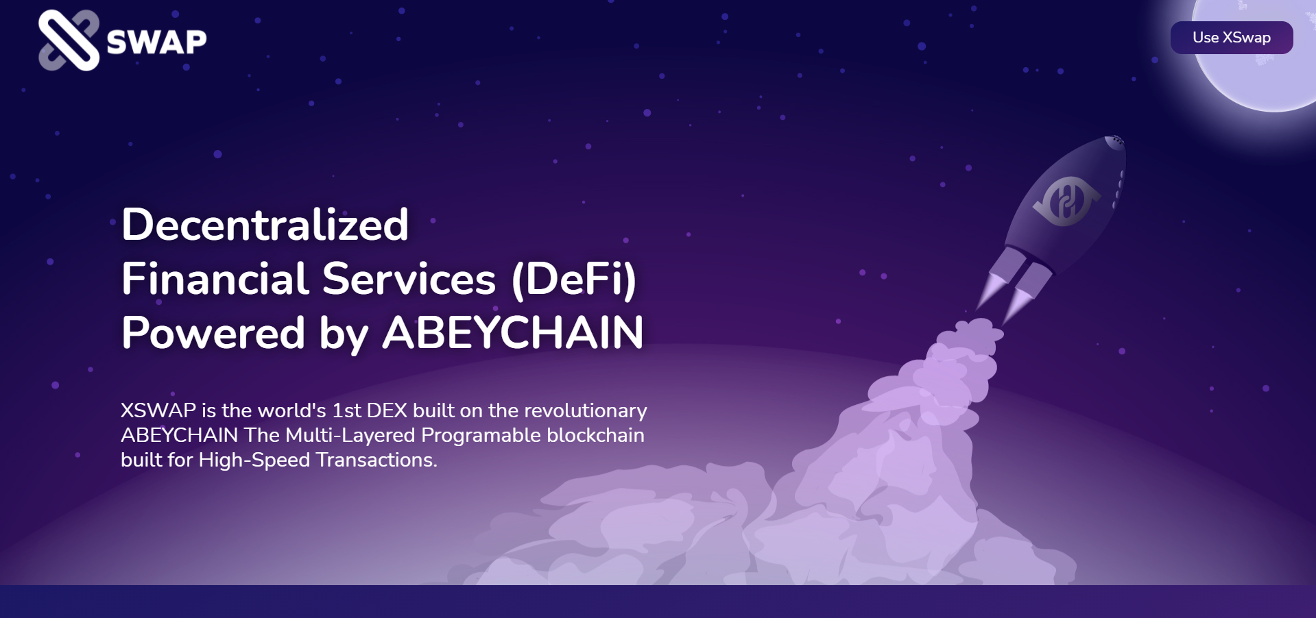 XSWAP launched DeFi hub on ABEYCHAIN