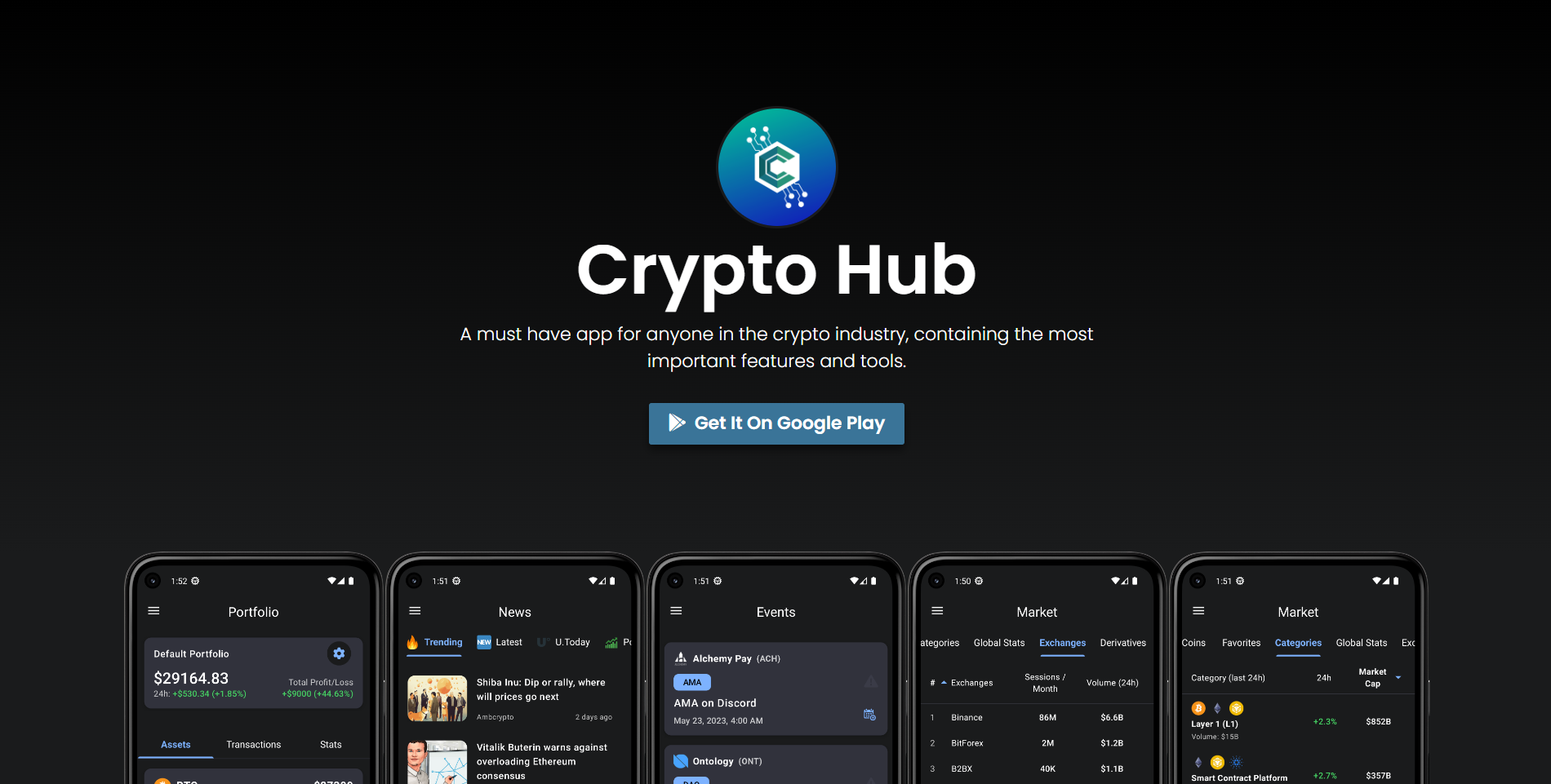 the crypto hub