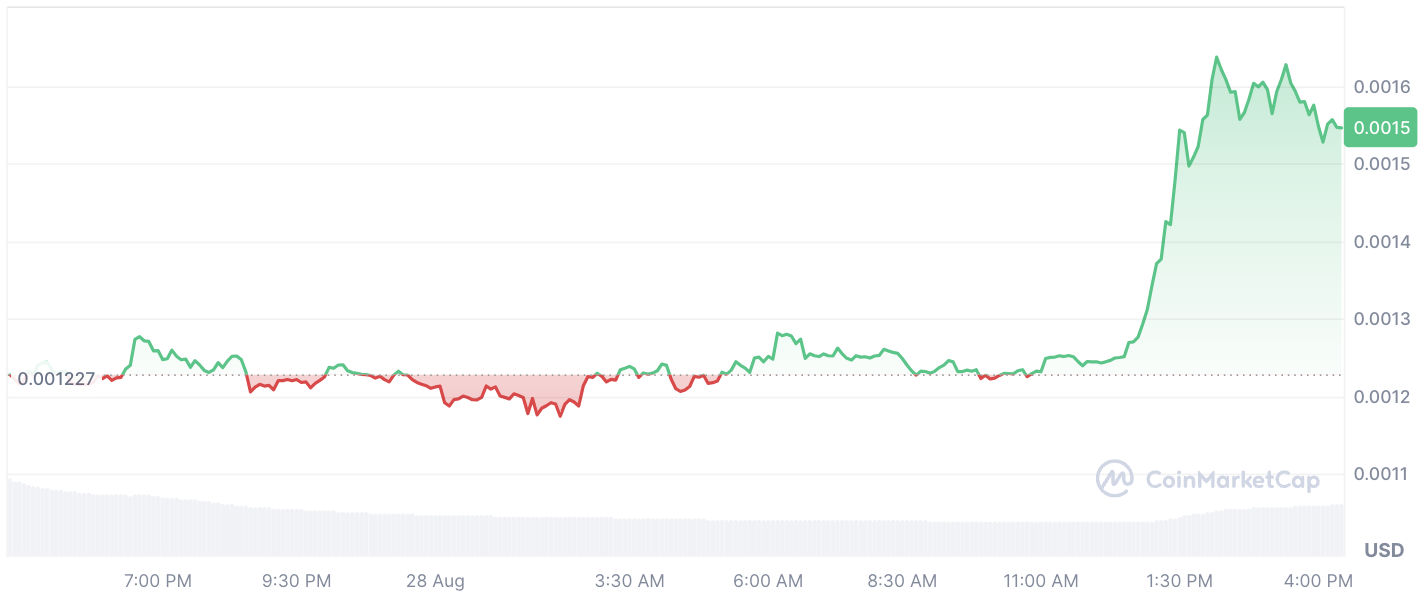 DOGS Meme Coin se dispara un 38% en un salto impresionante