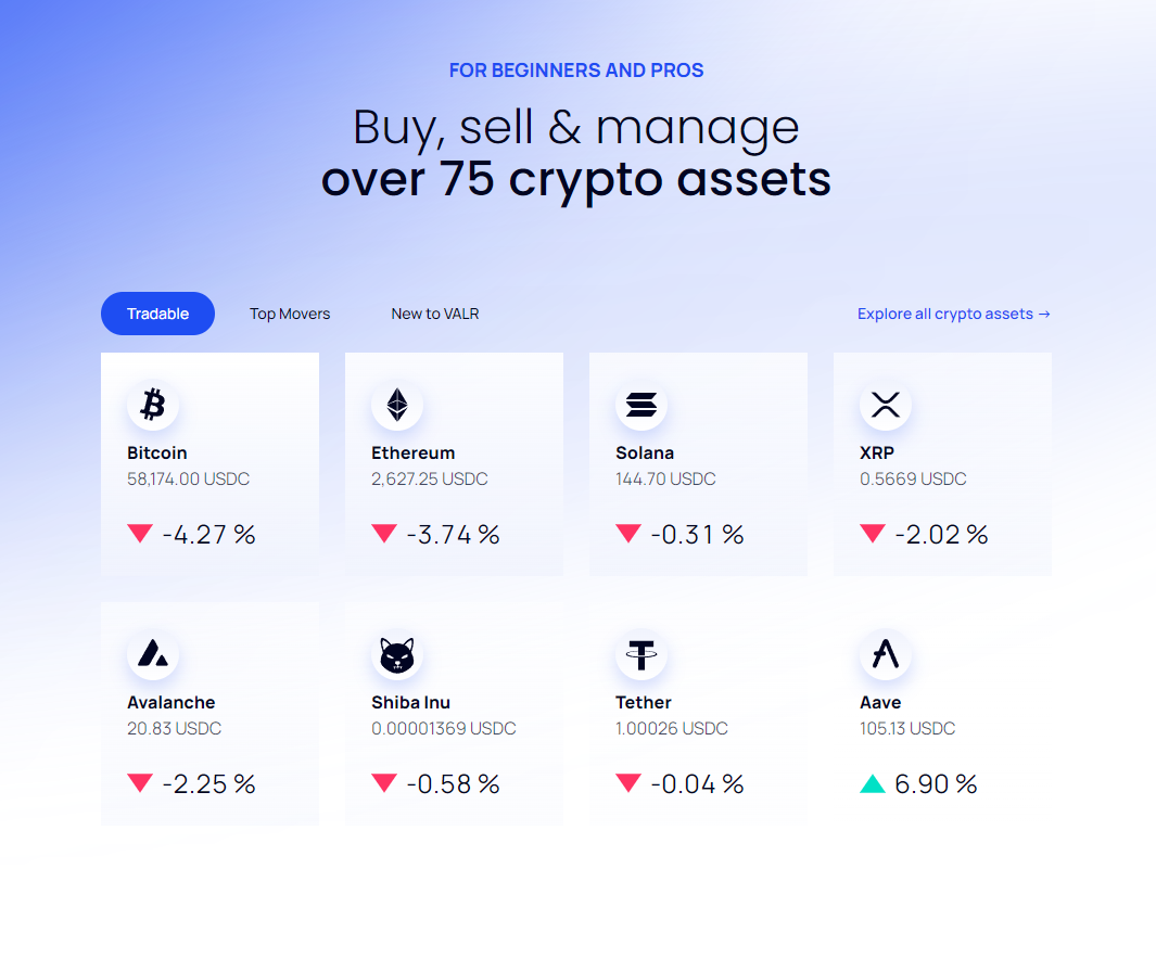 VALR запускает торговлю монетами EURO (EURC) и депозиты в евро