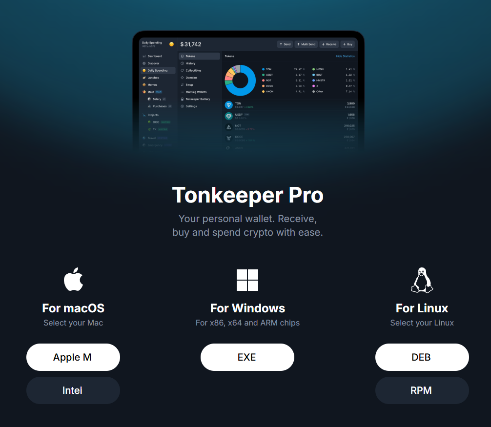 Tonkeeper Pro Image