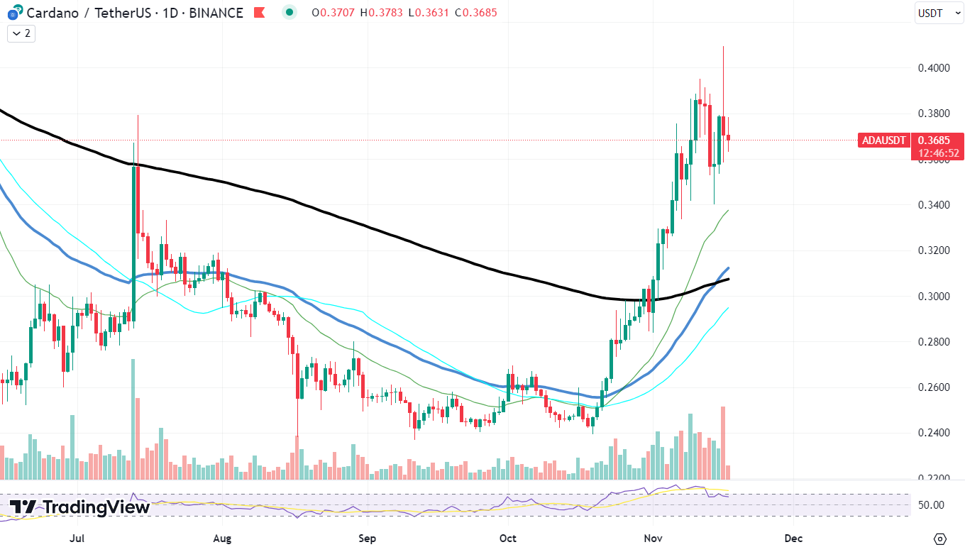 Cardano chart