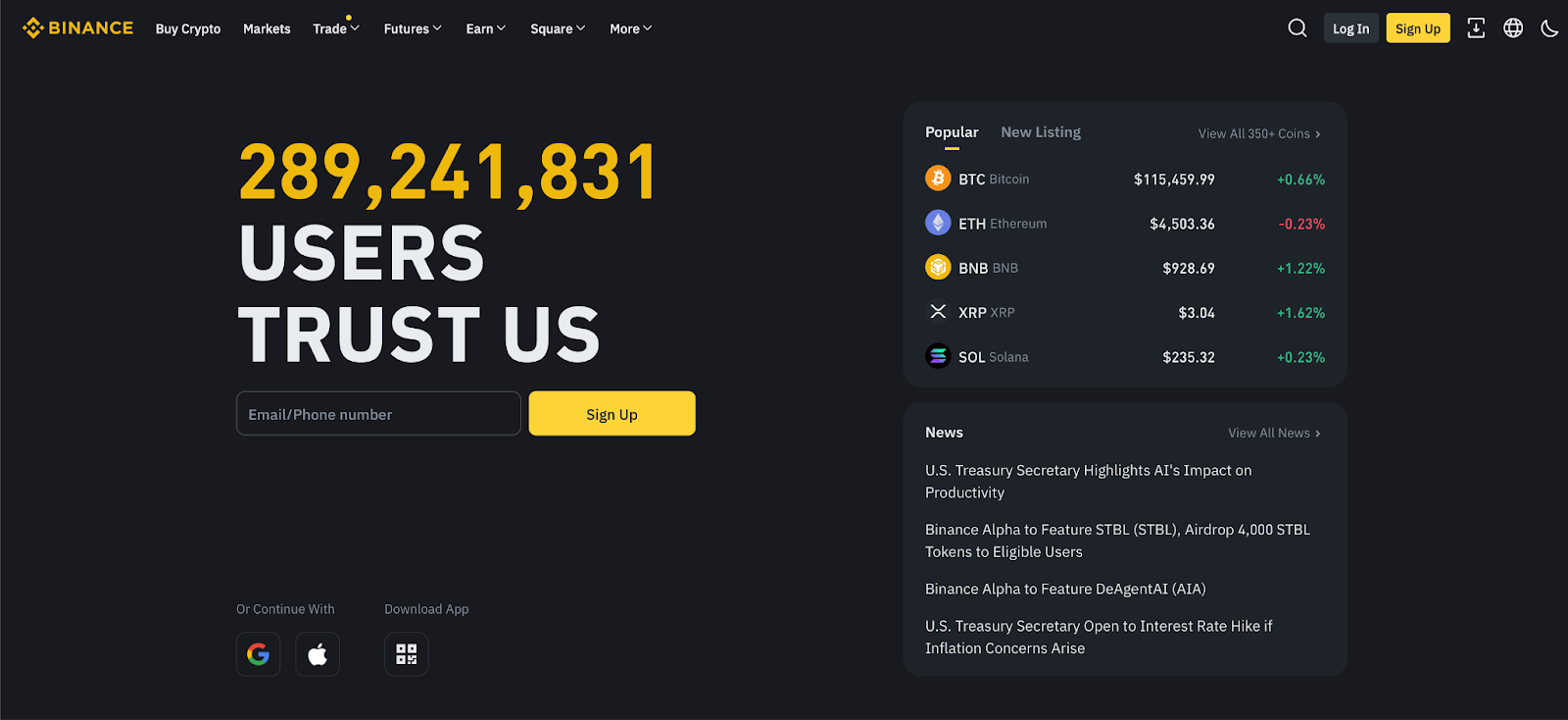 Image by Binance