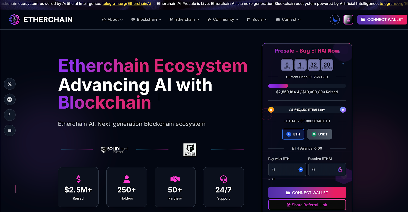 Image by Etherchain AI (ETHAI)
