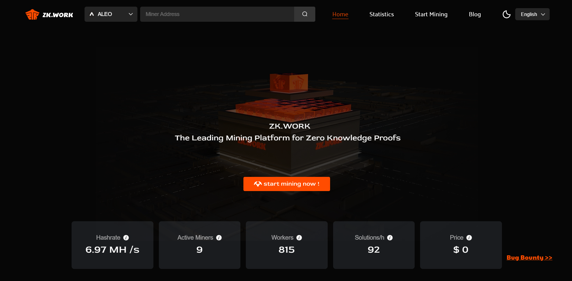 ZK.Work Mining Platform Joins Aleo Incentivized Testnet 3