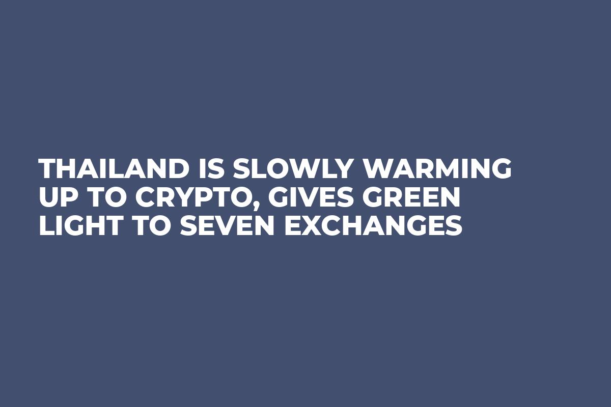 Thailand Is Slowly Warming Up to Crypto, Gives Green Light to Seven Exchanges  