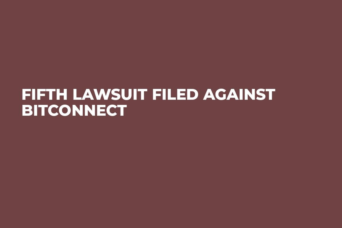Fifth Lawsuit Filed Against BitConnect