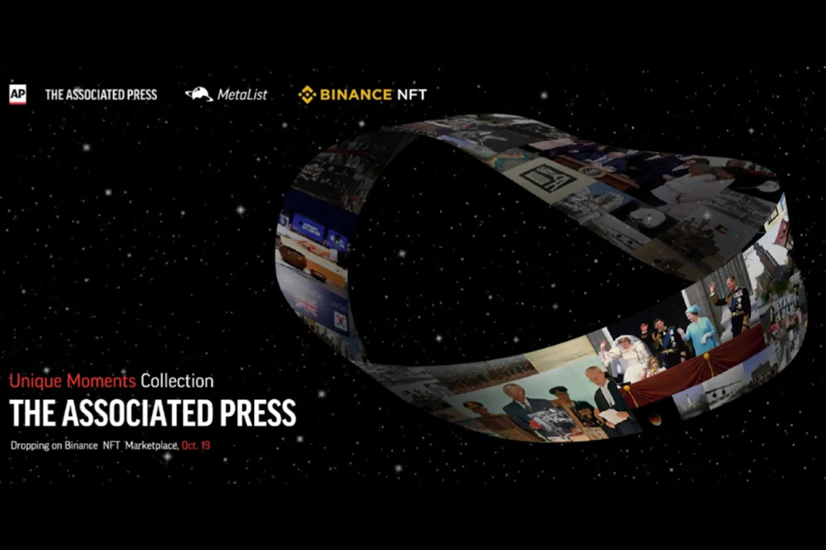 The Associated Press will Release 53 UNIQUE Moment NFT Collections for the Past 100 years on BinanceNFT