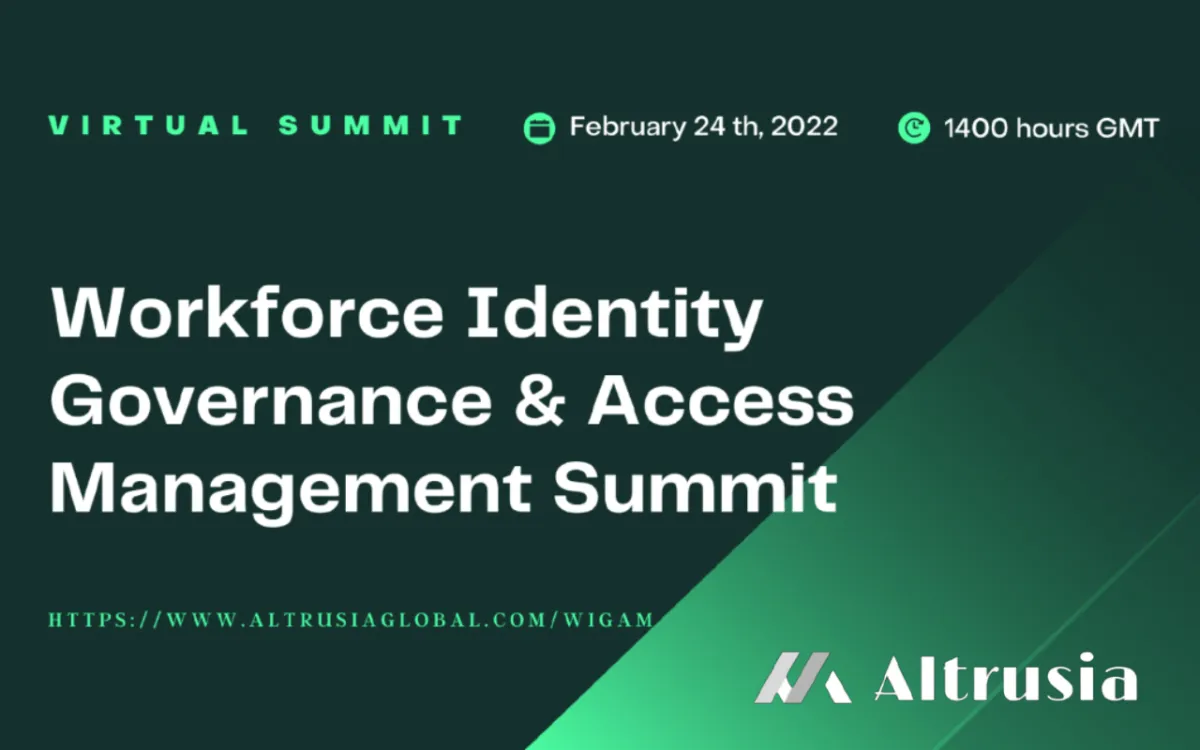 Workforce Identity Governance & Access Management Summit