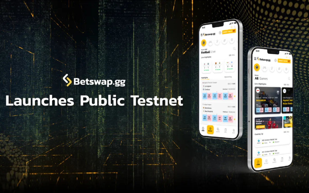 Betswap.gg  Launches Public Testnet - Decentralized Sports Betting Marketplace
