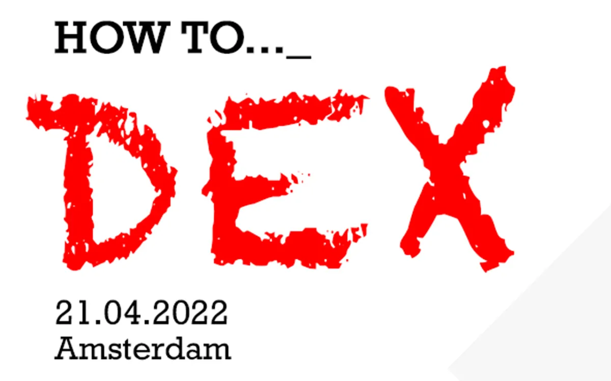 How to DEX? With The Conference.Exchanges