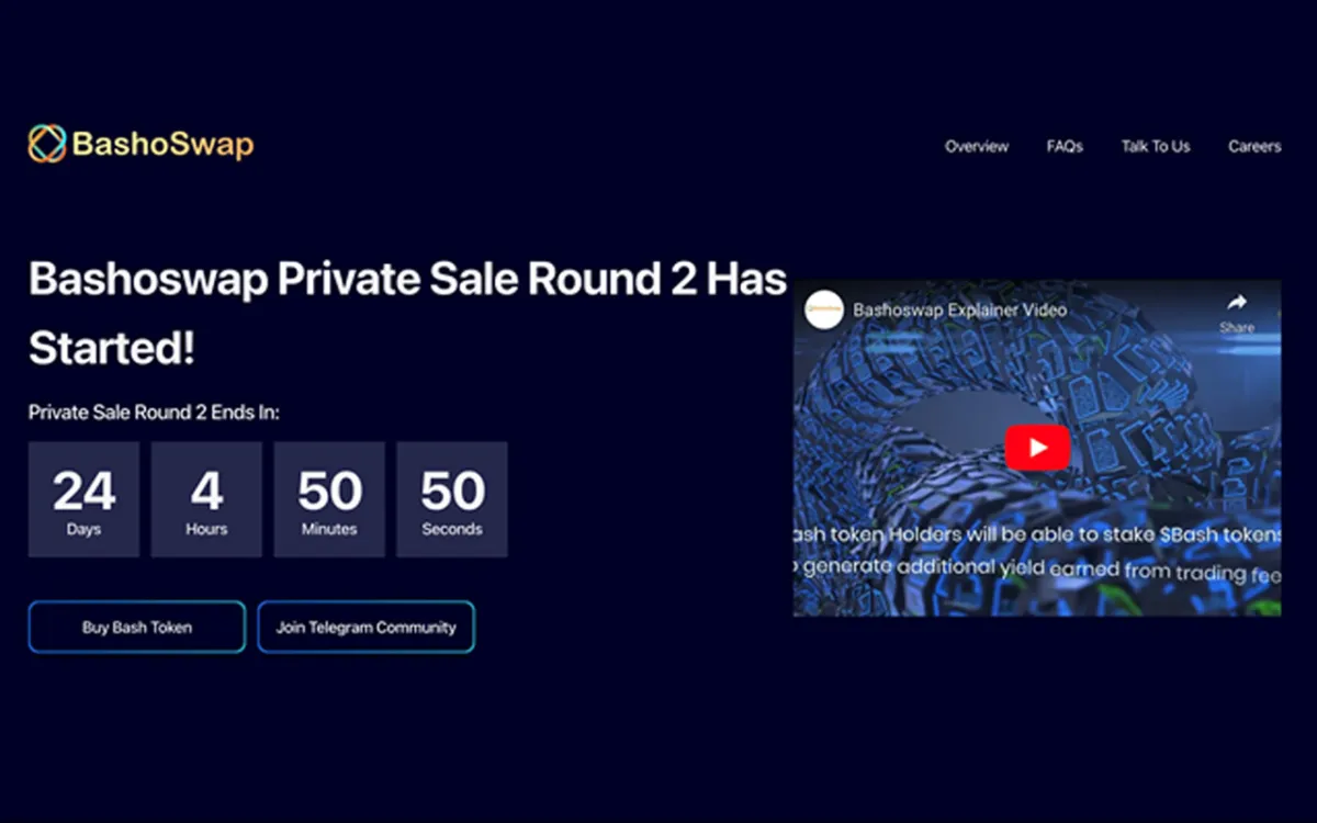 Multi Protocol Decentralized Exchange Bashoswap Is Set to Launch It’s DEX on Cardano