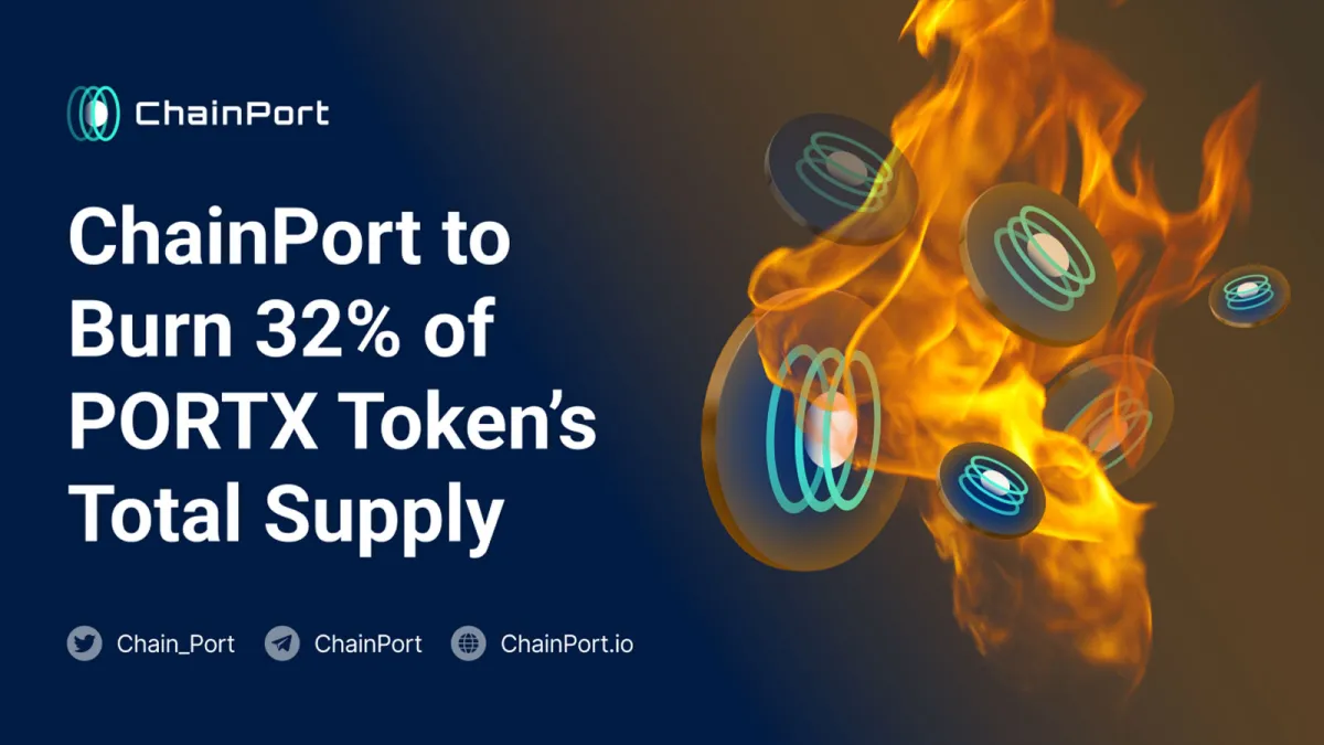 ChainPort to Burn 32% of PORTX Token’s Total Supply