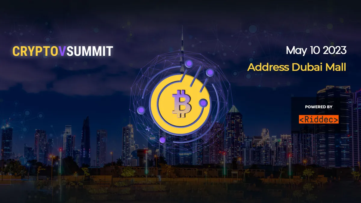 CRYPTOVSUMMIT | Dubai, May 10, 2023