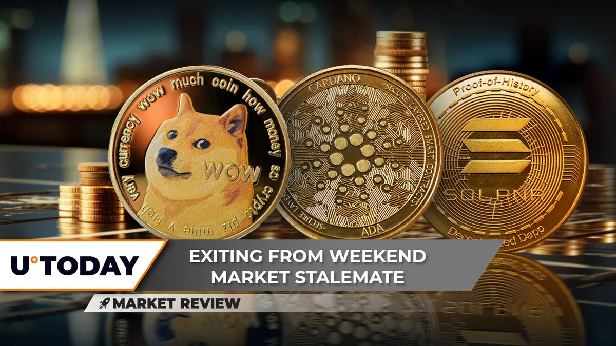 Dogecoin (DOGE) Risky EMA Cross Is Around, Cardano (ADA) Reaching 2023's Top, Solana (SOL) Shows Hidden Potential