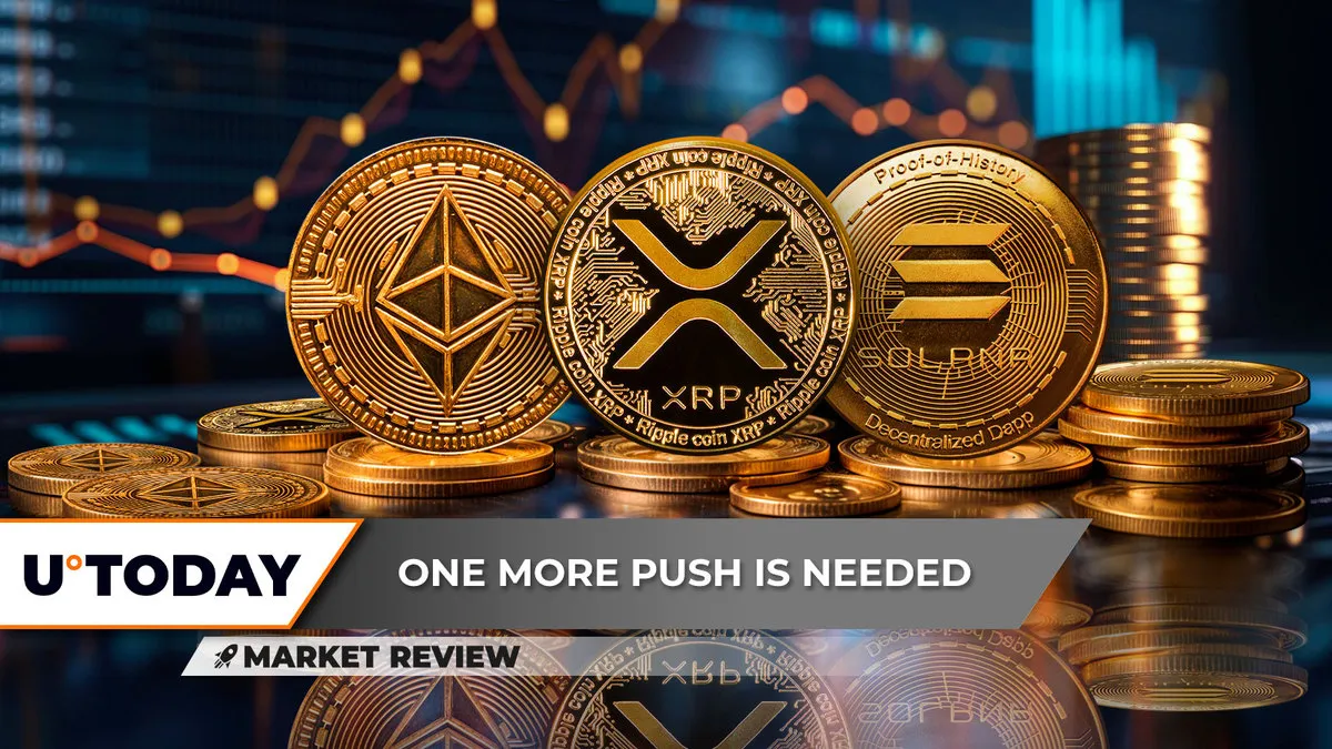 XRP's Battle for $0.5 Begins, Here's Why Solana (SOL) Can't Reach $150, Ethereum (ETH) on Verge of This Level