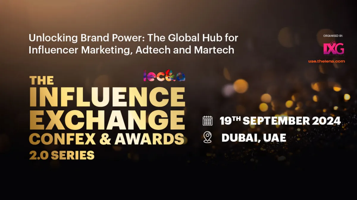 Influence Exchange Confex and Awards 2.0 Series UAE 2024