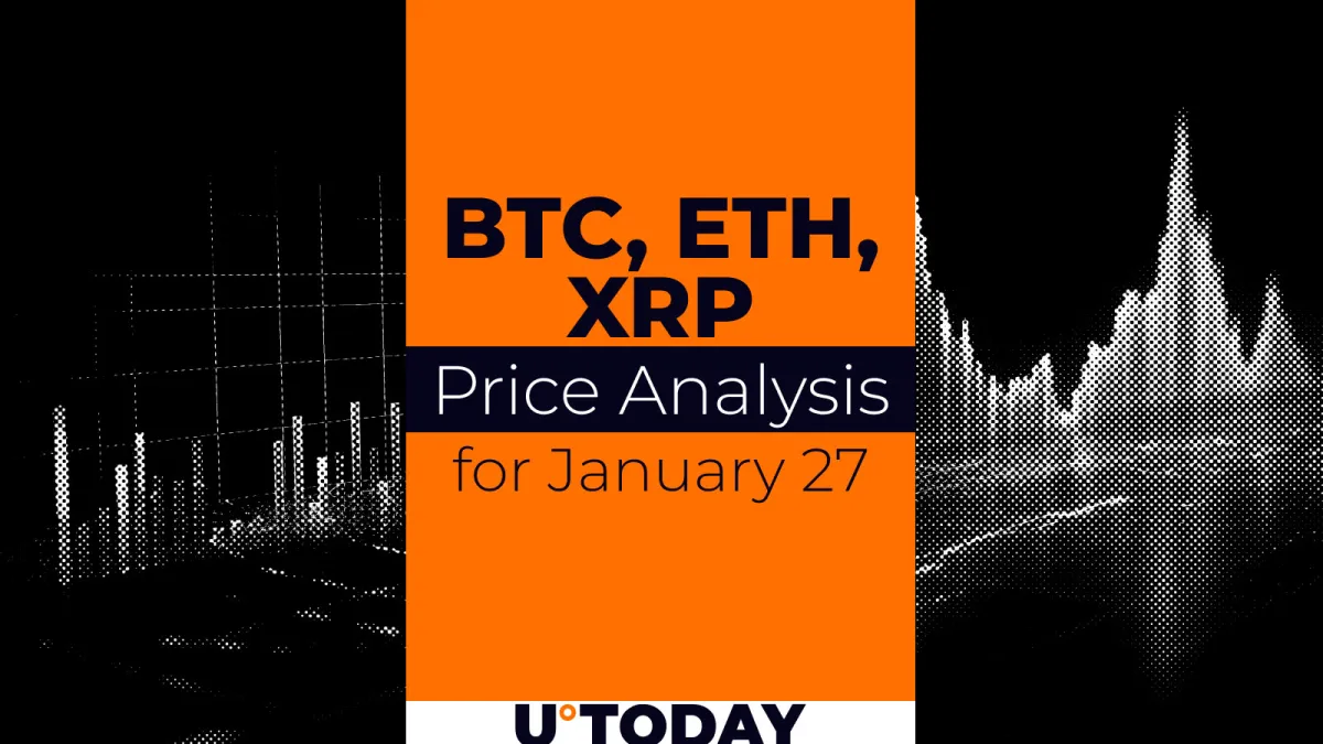 BTC, ETH and XRP Price Prediction for January 27