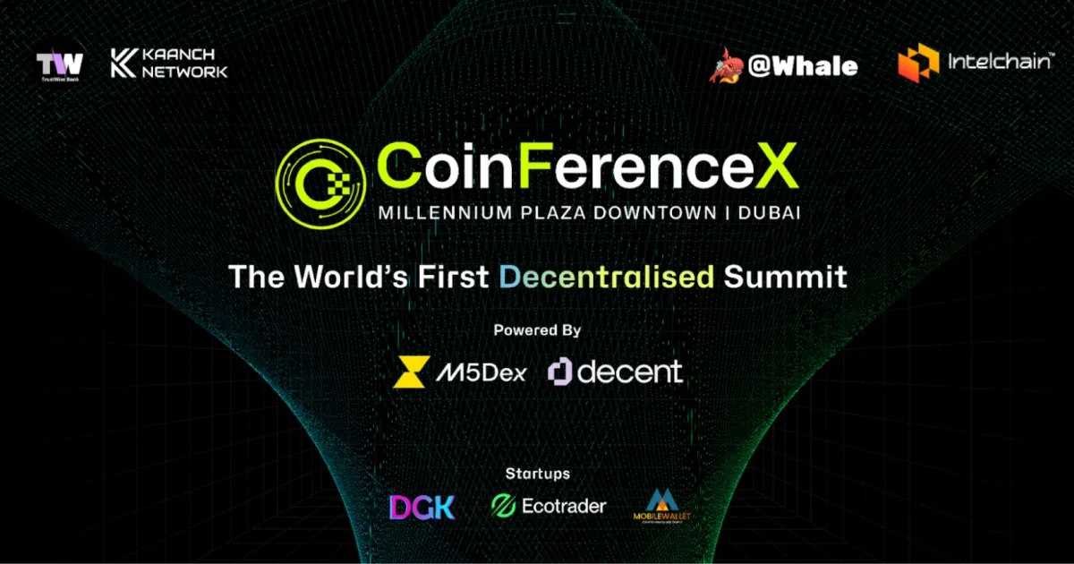 CoinFerenceX Dubai – World’s First Decentralized Event with Innovation and Global Reach