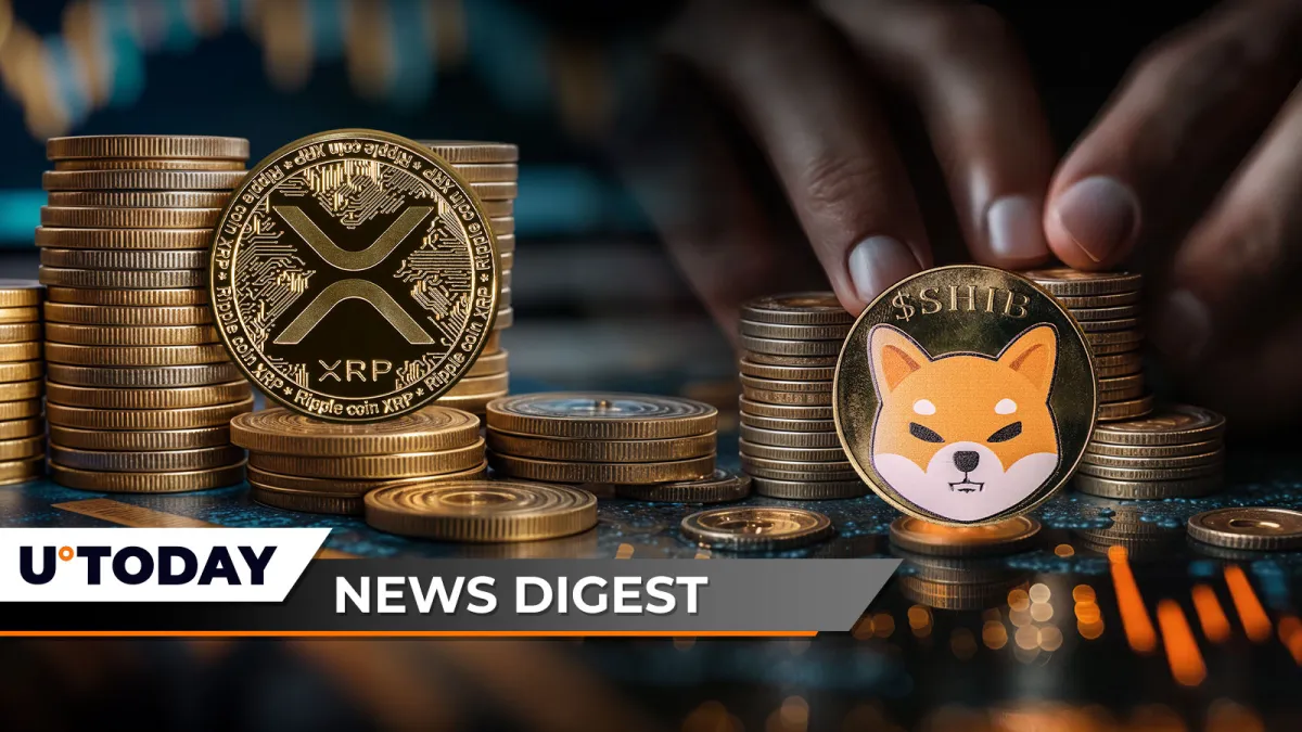 XRP Price Best Scenario Revealed, Robert Kiyosaki Picks Bitcoin and Ethereum, 14 Billion SHIB Leaves Exchanges — Crypto News Digest