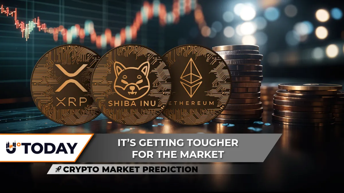 Crypto Market Prediction: XRP to Avoid Bearish Crash? Shiba Inu (SHIB) Big Price Battle in Two Days, Ethereum (ETH) Tumbles Below $4,000