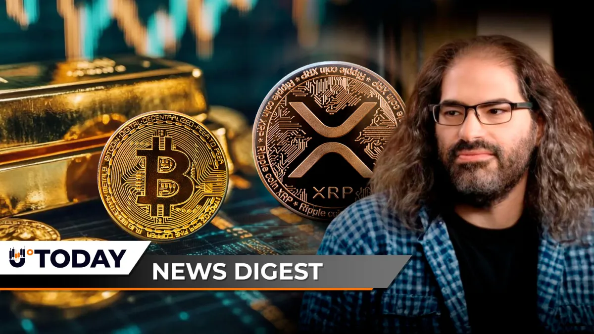 Massive XRP Reversal Sends Price Towards $1, Ripple CTO Ends Speculation on $1 Billion XRP Treasury, Bitcoin Beats Gold — Crypto News Digest