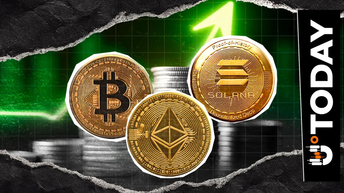 140%, 90%, 100%: Triple-Digit Growth on Bitcoin, Ethereum and Solana