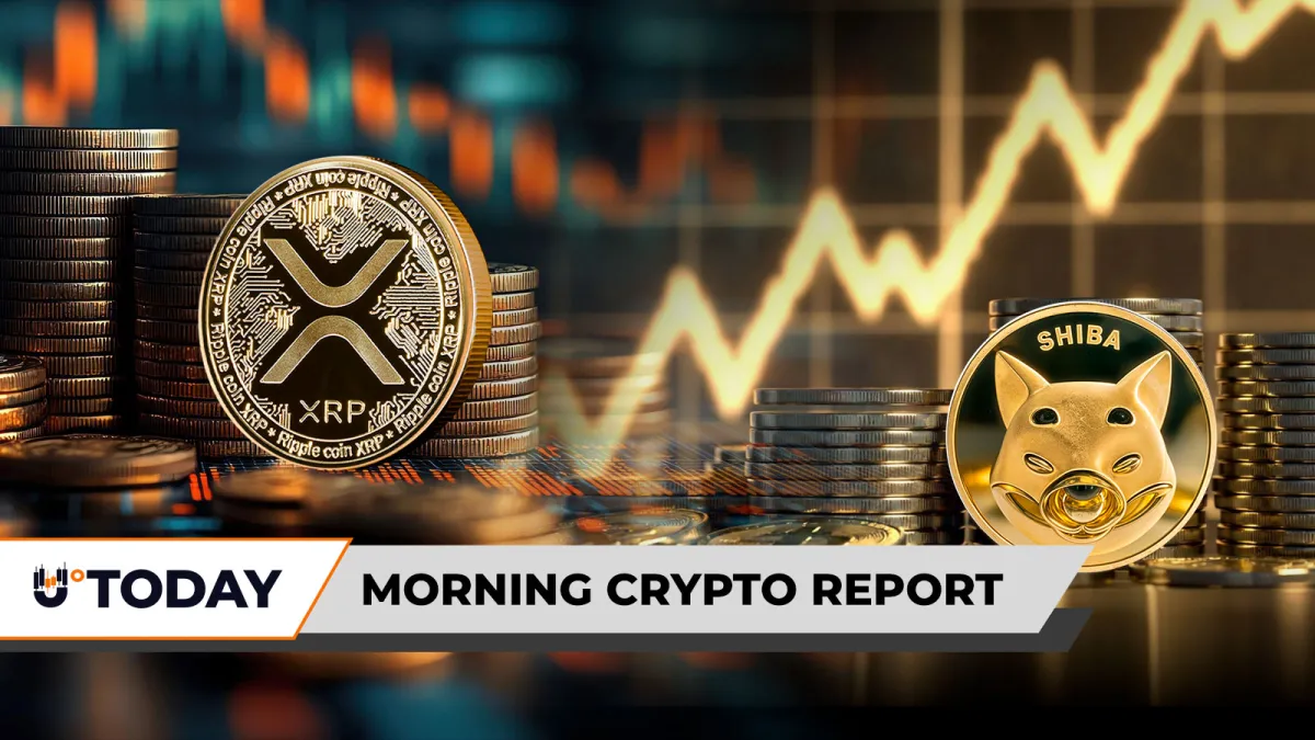 Morning Crypto Report: Say Goodbye to 1.21% of All XRP, Shiba Inu (SHIB) Confirms Golden Cross: 23% Rally Expected, Cardano Price Prints Legendary Bull Pattern: ADA Next Silver?