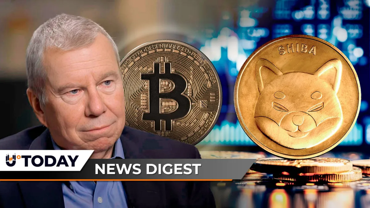 Morgan Stanley Files for Bitcoin and Solana ETFs, Shiba Inu (SHIB) Price Erases Zero, Bollinger Shares XRP Warning — Crypto News Digest