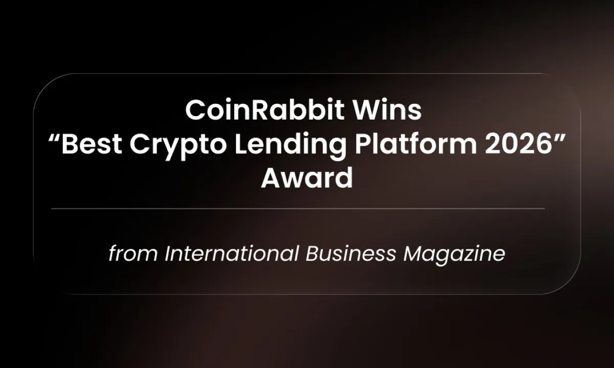 CoinRabbit Wins “Best Crypto Lending Platform 2026” Award from International Business Magazine