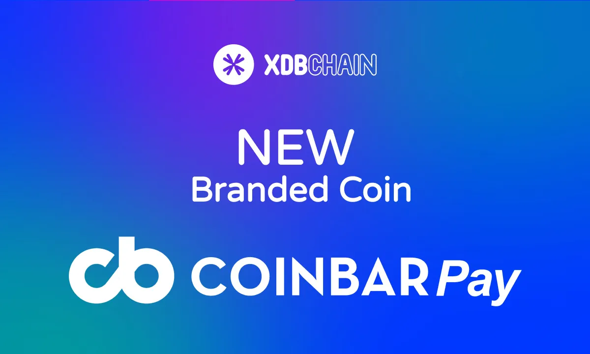 Coinbarpay Introduces a Brand New Ecosystem Cryptocurrency on XDB CHAIN to Expand the Adoption of Crypto Payments Globally
