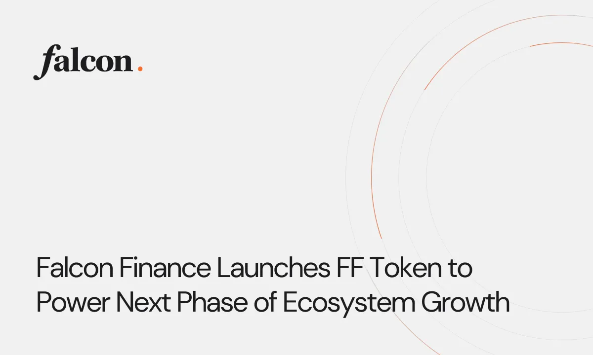 Falcon Finance Launches FF Token to Power Next Phase of Ecosystem Growth