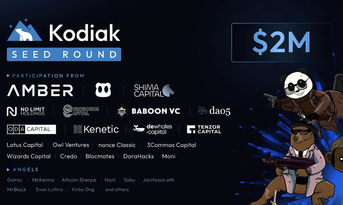 Kodiak Finance Raises $2M Seed Round