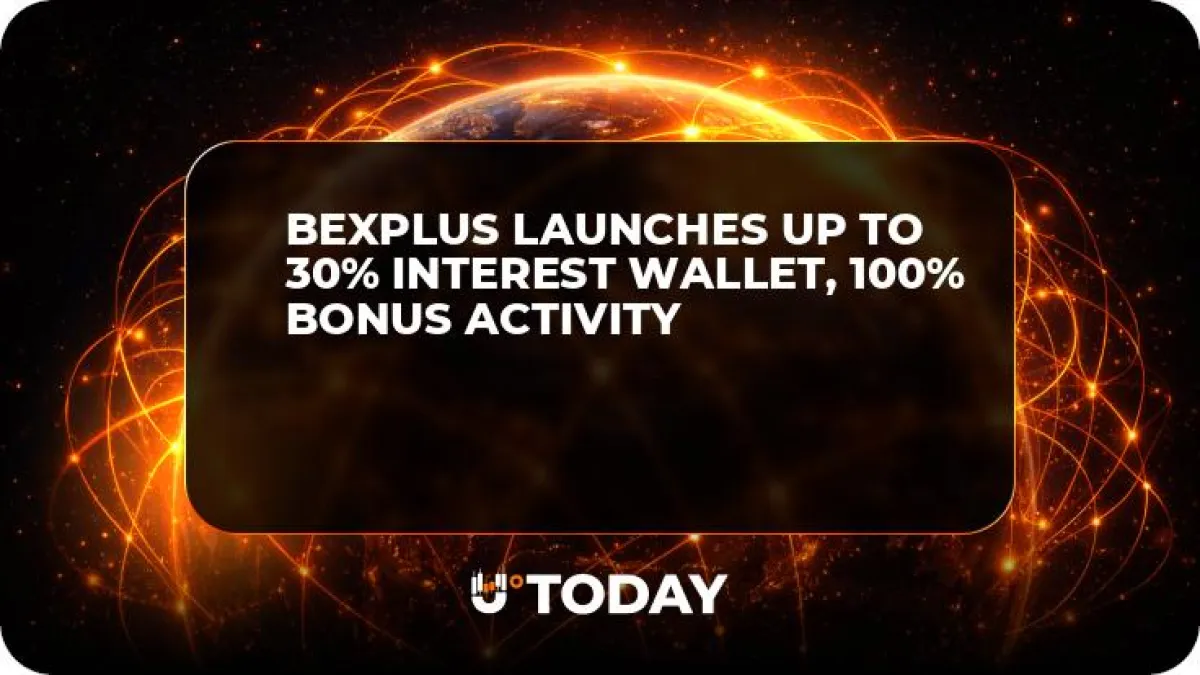 Bexplus Launches Up To 30% Interest Wallet, 100% Bonus Activity