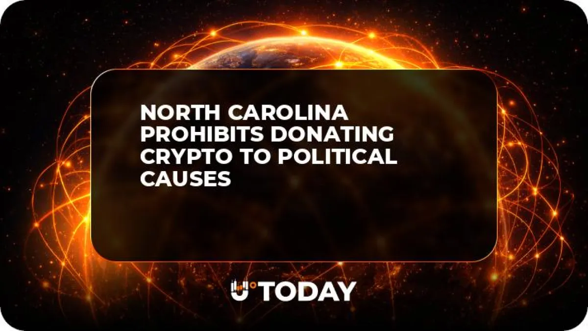 North Carolina Prohibits Donating Crypto to Political Causes