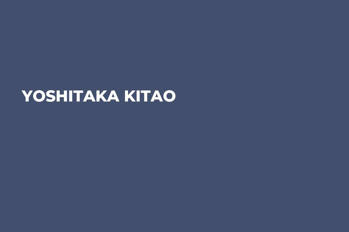 Yoshitaka Kitao