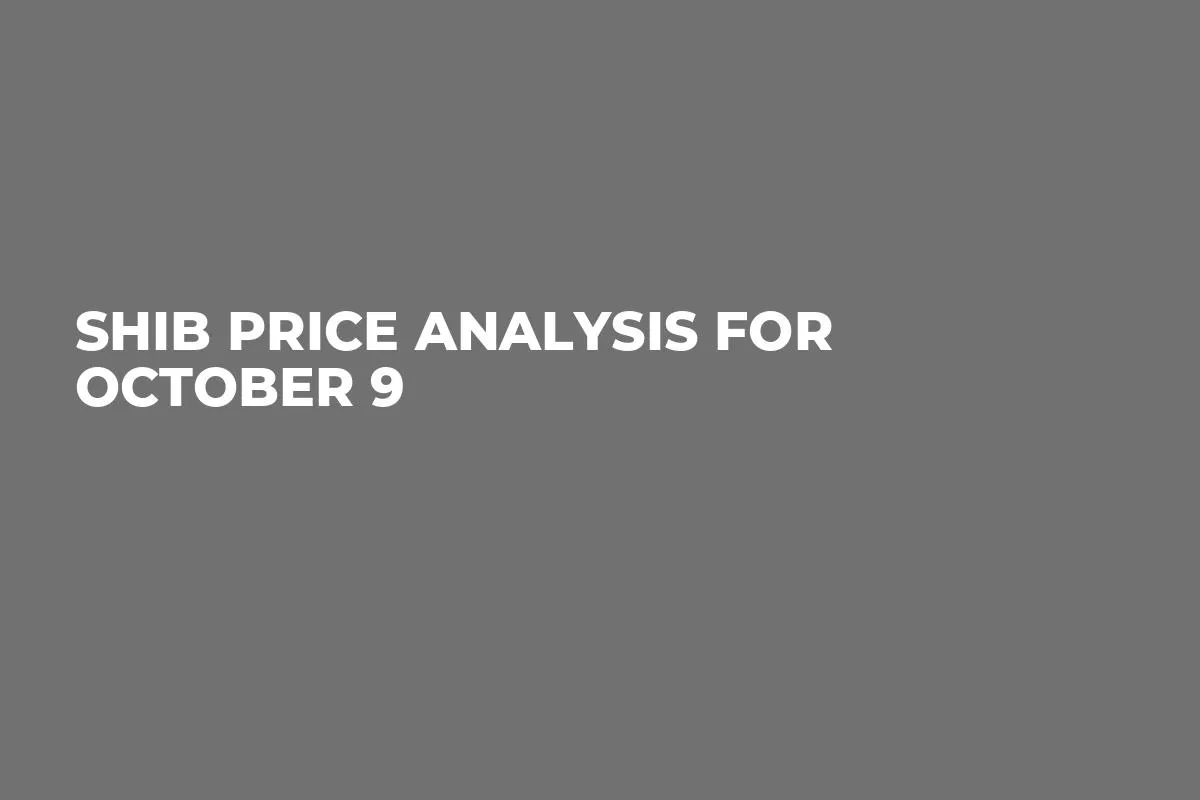 SHIB Price Analysis for October 9