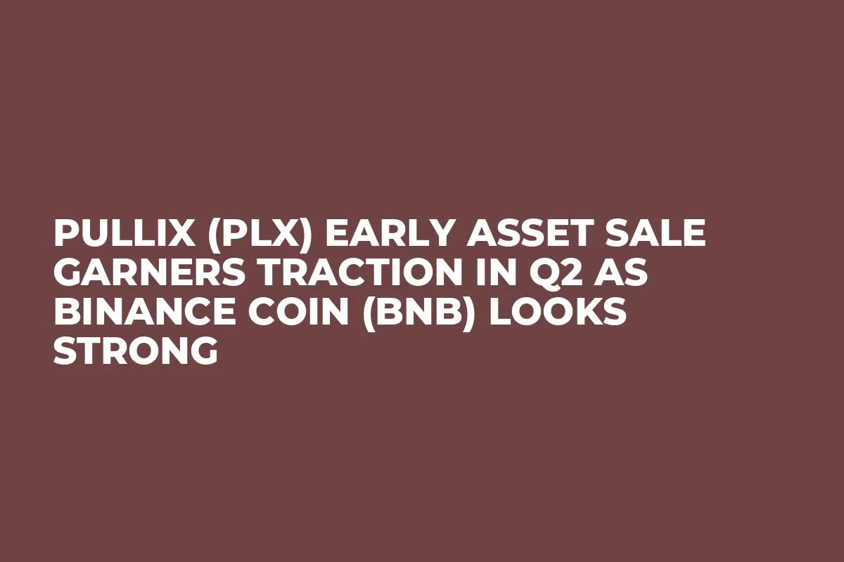 Pullix (PLX) Early Asset Sale Garners Traction in Q2 as Binance Coin (BNB) Looks Strong