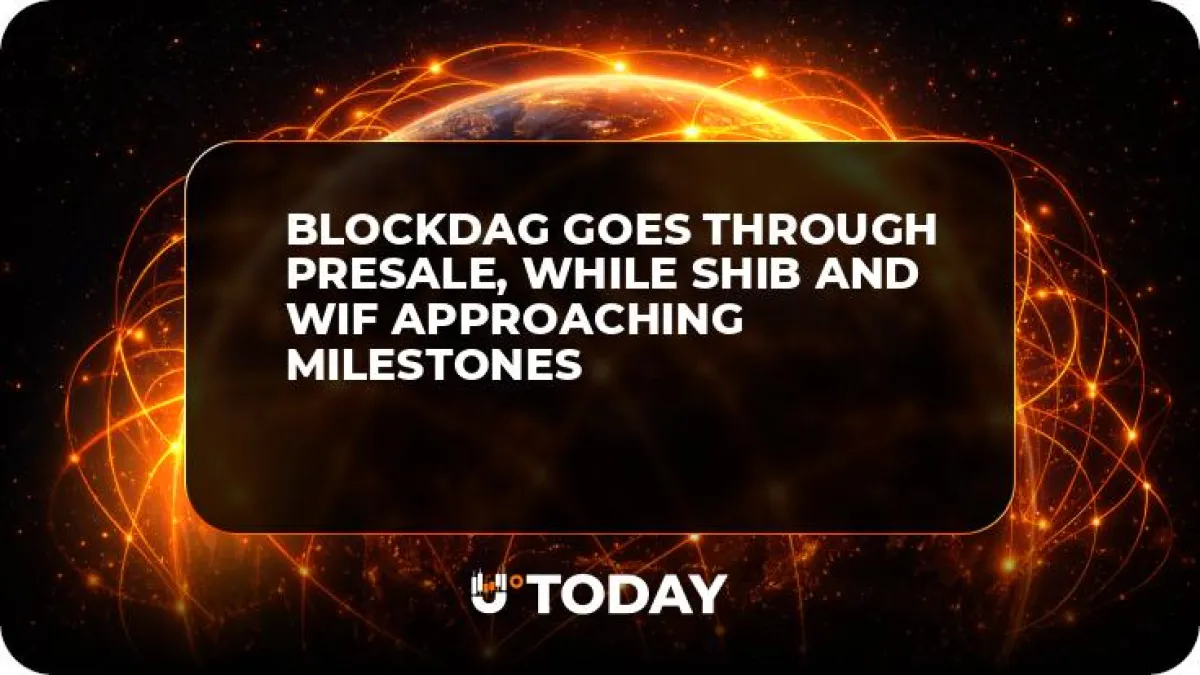 BlockDAG Goes Through Presale, While SHIB and WIF Approaching Milestones