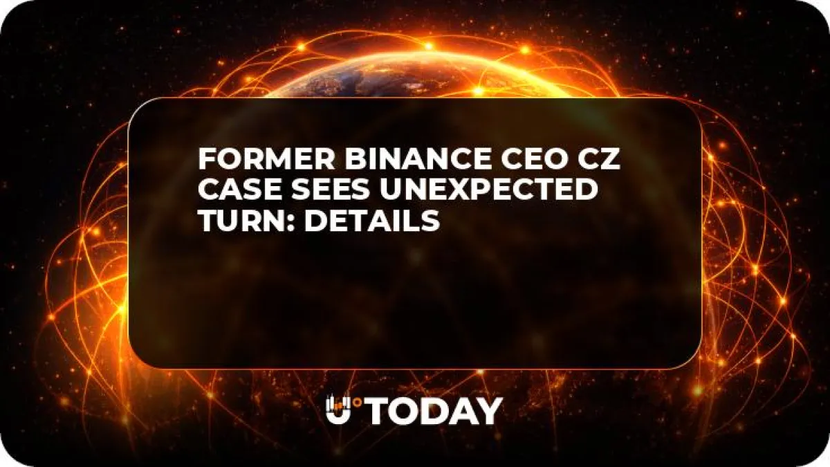 Former Binance CEO CZ Case Sees Unexpected Turn: Details