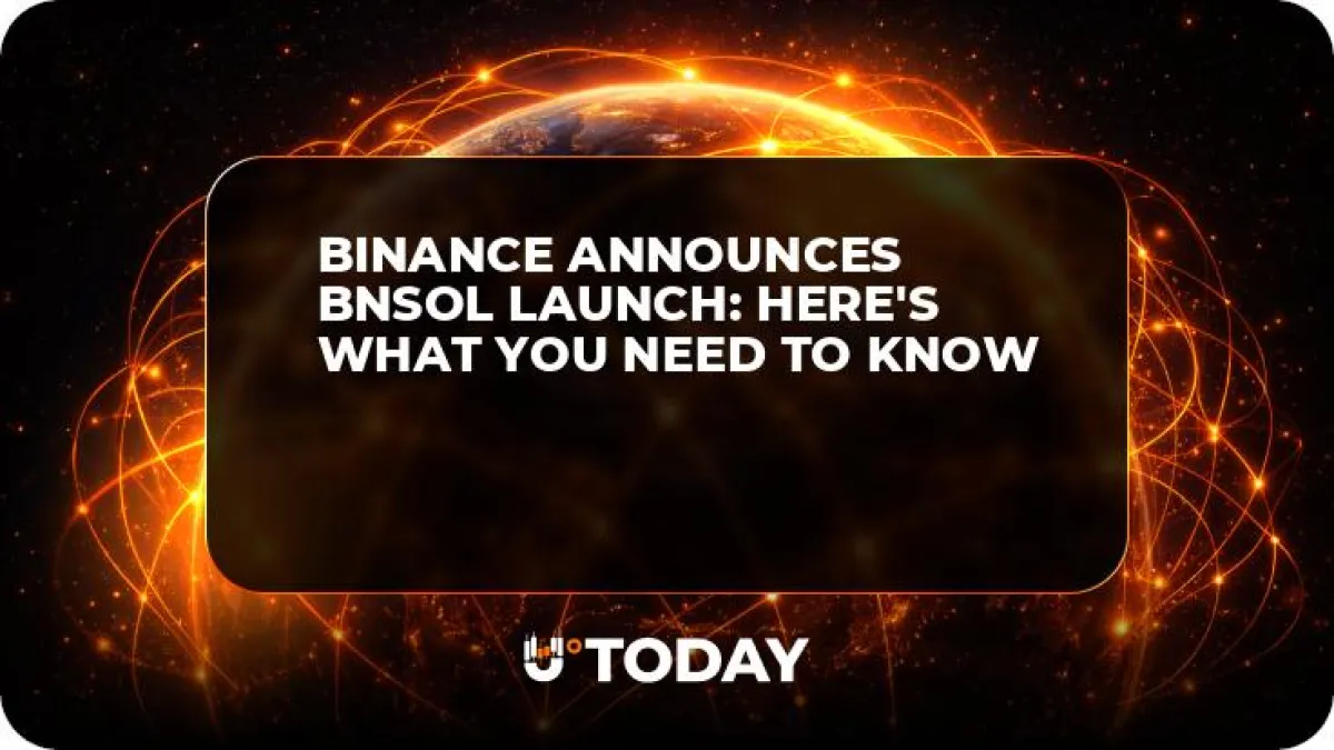 Binance Announces BNSOL Launch: Here's What You Need to Know