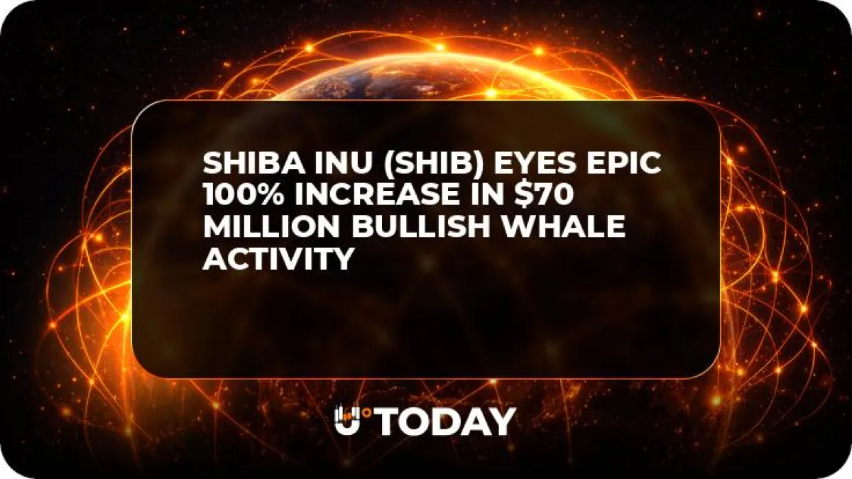 Shiba Inu (SHIB) Eyes Epic 100% Increase in $70 Million Bullish Whale Activity