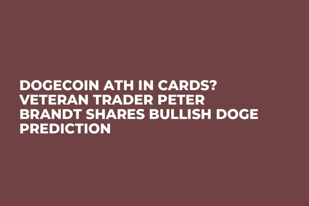 Dogecoin ATH in Cards? Veteran Trader Peter Brandt Shares Bullish DOGE Prediction
