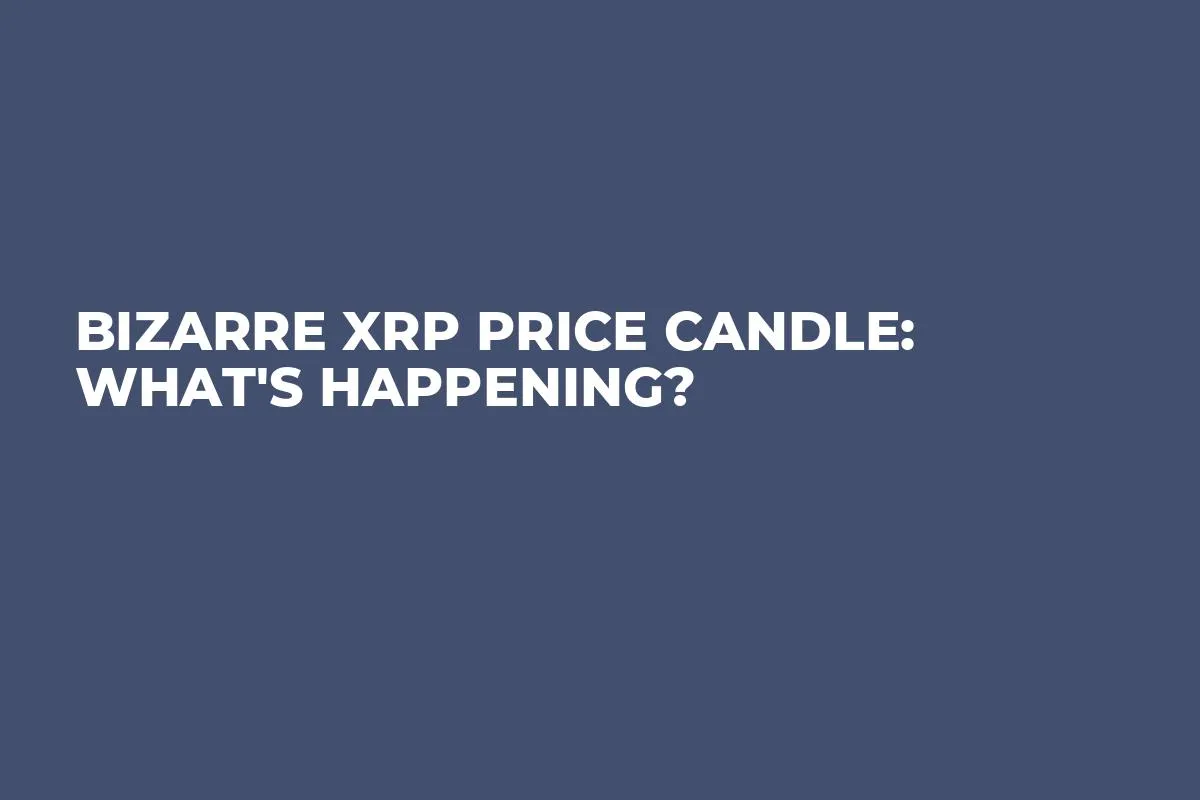 Bizarre XRP Price Candle: What's Happening?