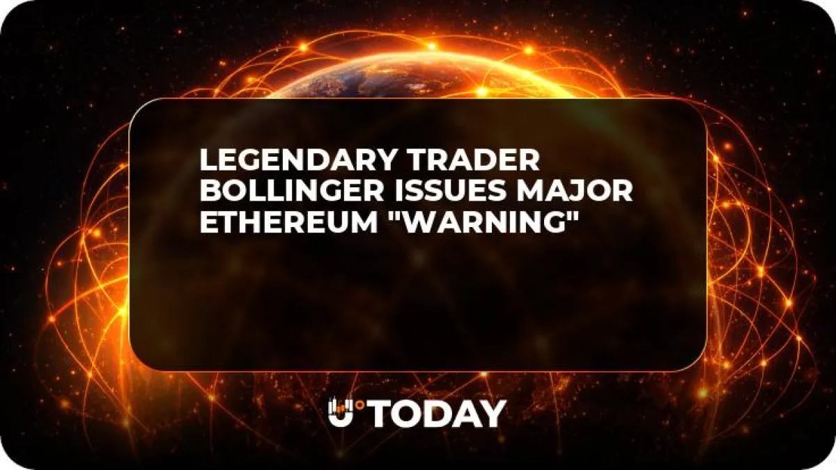 Legendary Trader Bollinger Issues Major Ethereum "Warning" 