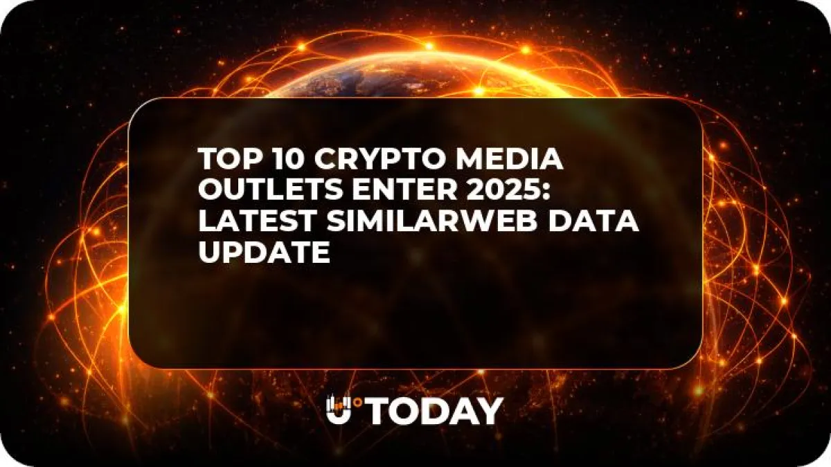 Top 10 Crypto Media Outlets Enter 2025: Latest Similarweb Data Update